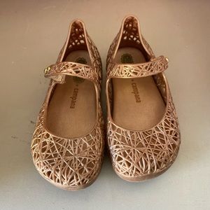 Mini Melissa  bronze zigzag